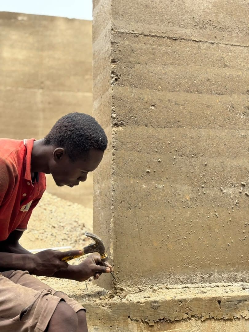 Exterior Rammed Earth Walls — photo 8